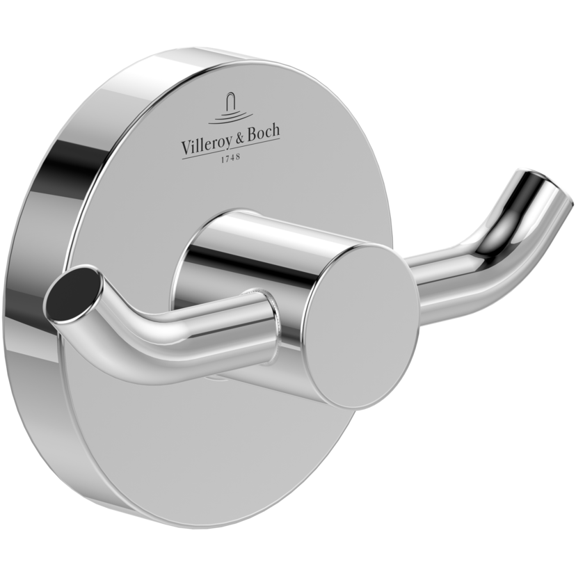 Villeroy&Boch Elements - Tender dvigubas rankšluosčių kabliukas, 76x32x54mm mm, pasirinkite spalvą 1