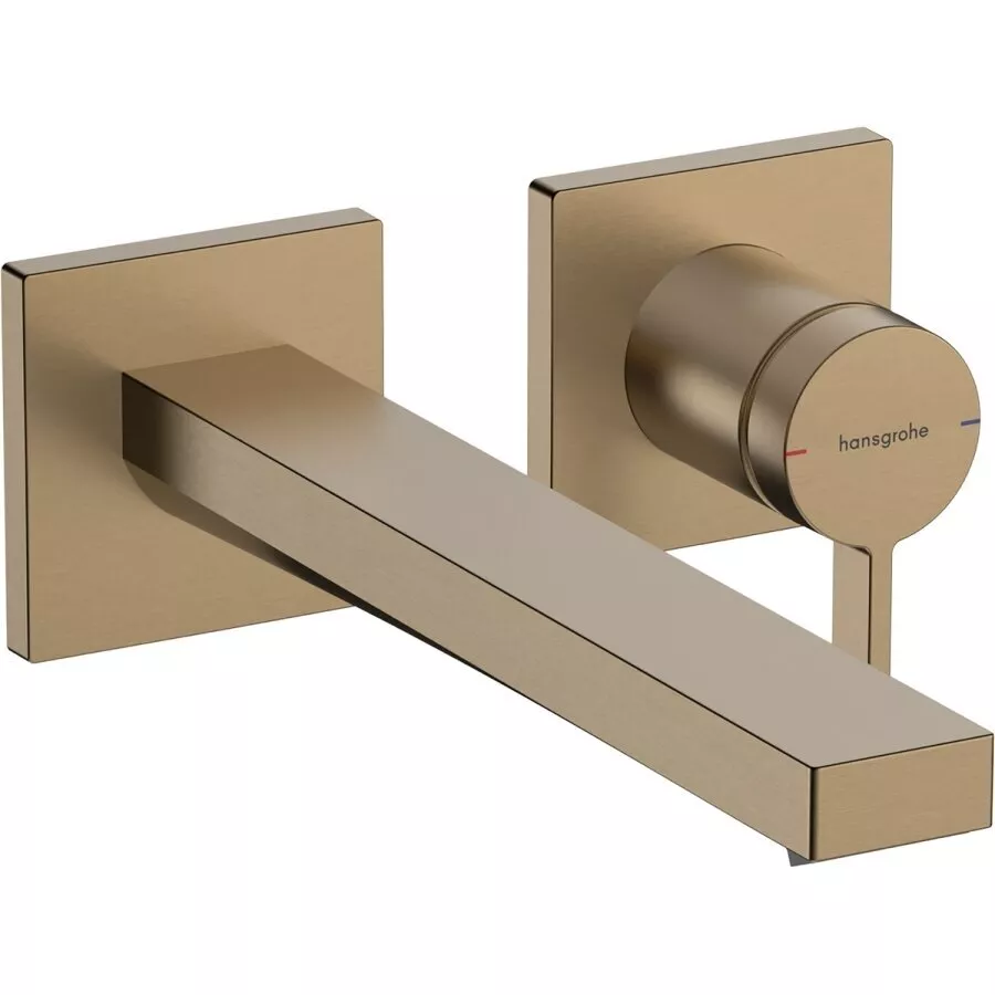Vienos svirties praustuvo maišytuvas Hansgrohe Tecturis E 22,5 cm, šlifuota bronza Vienos svirties praustuvo maišytuvas Hansgrohe Tecturis E 22,5 cm, šlifuota bronza