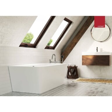 Vonia laisvai pastatoma Corsan E019 ISEO 170x80 cm Vonia laisvai pastatoma Corsan E019 ISEO 170x80 cm