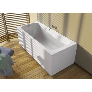 Vonia RIHO Dola 180x80 cm, balta Vonia RIHO Dola 180x80 cm, balta