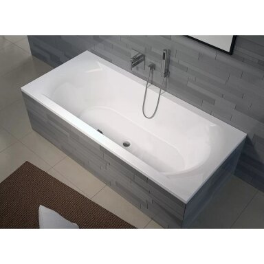Vonia Riho Lima 170x75 cm, balta Vonia Riho Lima 170x75 cm, balta