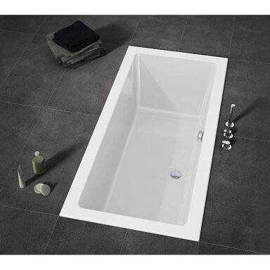 Vonia Riho Lugo 180x80 cm, balta Vonia Riho Lugo 180x80 cm, balta