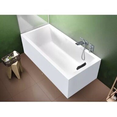 Vonia Riho Rethink Cubic Plug&Play 170x75 cm, dešininė, balta Vonia Riho Rethink Cubic Plug&Play 170x75 cm, dešininė, balta