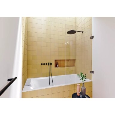 Vonia Riho Still Shower 180x80 cm, balta Vonia Riho Still Shower 180x80 cm, balta