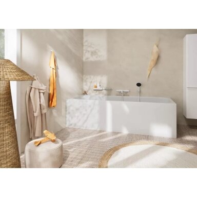 Vonios maišytuvas Hansgrohe Tecturis S, balta matinė Vonios maišytuvas Hansgrohe Tecturis S, balta matinė