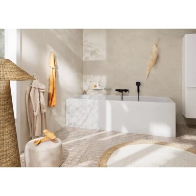 Vonios maišytuvas Hansgrohe Tecturis S, juoda matinė Vonios maišytuvas Hansgrohe Tecturis S, juoda matinė