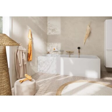Vonios maišytuvas Hansgrohe Tecturis S, šlifuotos bronzos Vonios maišytuvas Hansgrohe Tecturis S, šlifuotos bronzos