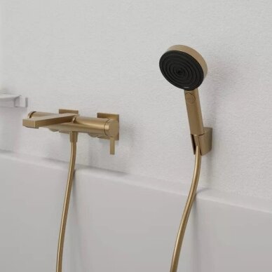 Vonios maišytuvas Hansgrohe Tecturis E, šlifuotos bronzos 1 Vonios maišytuvas Hansgrohe Tecturis E, šlifuotos bronzos 1