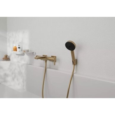 Vonios maišytuvas Hansgrohe Tecturis E, šlifuotos bronzos 2 Vonios maišytuvas Hansgrohe Tecturis E, šlifuotos bronzos 2