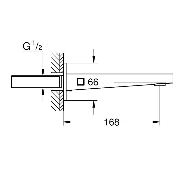 Vonios snapas Grohe GROHE PLUS 1 Vonios snapas Grohe GROHE PLUS 1