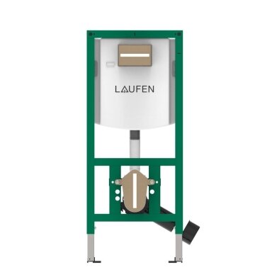 Laufen WC rėmas su Chrom klavišu HORIZON ir WC LUA Rimfree + dangtis Laufen WC rėmas su Chrom klavišu HORIZON ir WC LUA Rimfree + dangtis