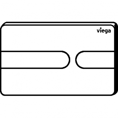 WC KLAVIŠAS VIEGA PREVISTA, VISIGN FOR STYLE 23 2