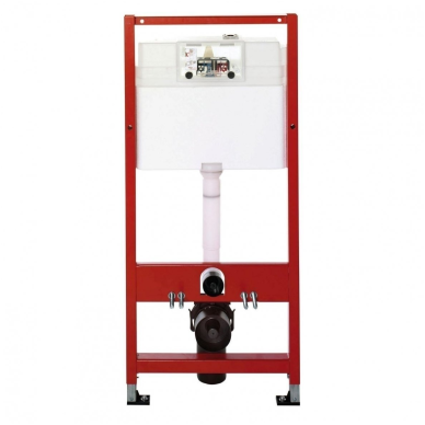 WC rėmo Tece, chromuoto mygtuko Now ir klozeto Duravit D-Neo rimless komplektas 4 WC rėmo Tece, chromuoto mygtuko Now ir klozeto Duravit D-Neo rimless komplektas 4
