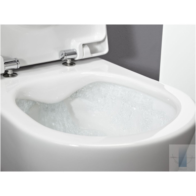 WC rėmo Tece, juodo mygtuko Now ir klozeto Laufen Pro Rimless su plonu lėtaeigiu dangčiu komplektas 2