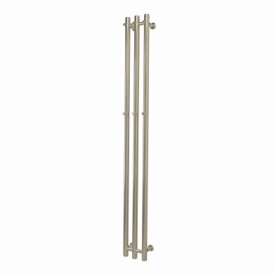 Wellmer Vandeninis rankšluosčių džiovintuvas VERONA 1500×176, braižyto nerūdijančio plieno spalvos 2 Wellmer Vandeninis rankšluosčių džiovintuvas VERONA 1500×176, braižyto nerūdijančio plieno spalvos 2