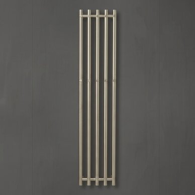 Wellmer Vandeninis rankšluosčių džiovintuvas VERONA 1500×320, braižyto nerūdijančio plieno spalvos Wellmer Vandeninis rankšluosčių džiovintuvas VERONA 1500×320, braižyto nerūdijančio plieno spalvos
