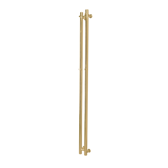 Wellmer Verona nerūdijančio plieno rankšluosčių džiovintuvas, 120 cm, 2 strypai 2